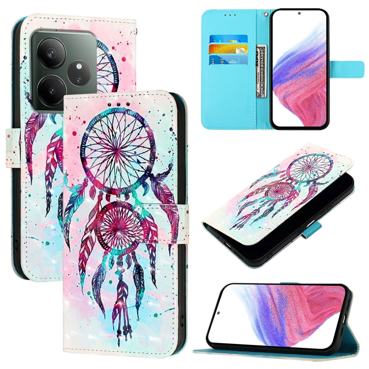 3D Painting Horizontal Flip Leather Phone Case, For Realme GT 6 5G Global / GT 6T 5G Global, For Realme 12+ / Narzo 70 Pro 5G India, For Realme 12 5G Global, For Realme Note 50 / C51 / C53 / Narzo N53, For Realme 12 Pro / Realme 12 Pro+                ...