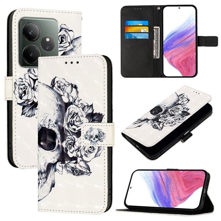 3D Painting Horizontal Flip Leather Phone Case, For Realme GT 6 5G Global / GT 6T 5G Global, For Realme 12+ / Narzo 70 Pro 5G India, For Realme 12 5G Global, For Realme Note 50 / C51 / C53 / Narzo N53, For Realme 12 Pro / Realme 12 Pro+                ...