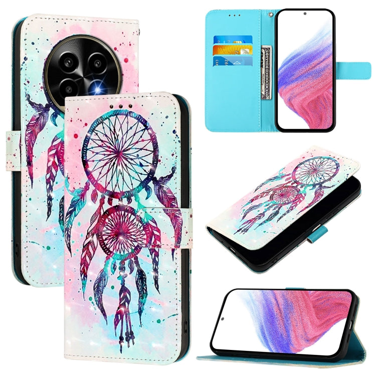 3D Painting Horizontal Flip Leather Phone Case, For Realme 14 Pro 5G, For Realme GT7 Pro 5G, For Realme C63 5G Global, For Realme Note 60 4G Global, For Realme 13+ 5G Global, For Realme 13 Pro 5G / 13 Pro+ 5G