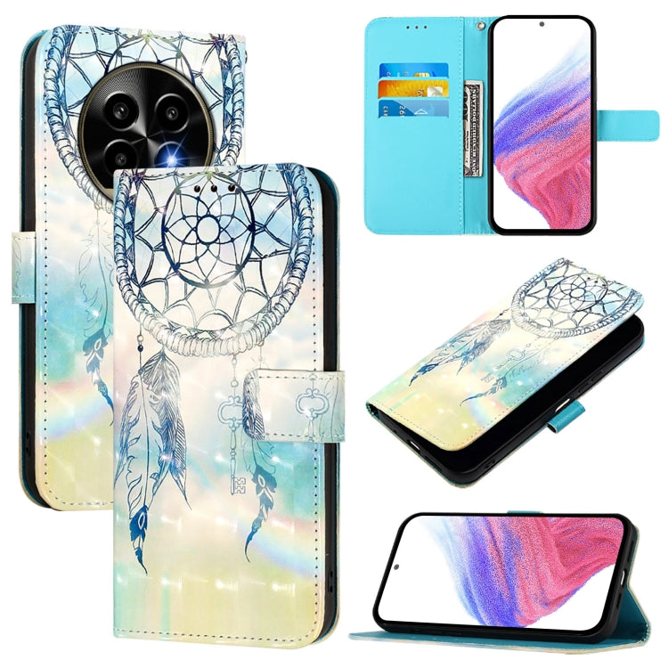 3D Painting Horizontal Flip Leather Phone Case, For Realme 14 Pro 5G, For Realme GT7 Pro 5G, For Realme C63 5G Global, For Realme Note 60 4G Global, For Realme 13+ 5G Global, For Realme 13 Pro 5G / 13 Pro+ 5G