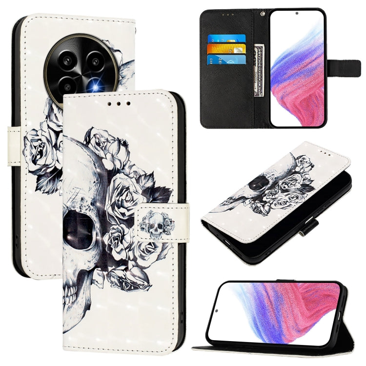 3D Painting Horizontal Flip Leather Phone Case, For Realme 14 Pro 5G, For Realme GT7 Pro 5G, For Realme C63 5G Global, For Realme Note 60 4G Global, For Realme 13+ 5G Global, For Realme 13 Pro 5G / 13 Pro+ 5G