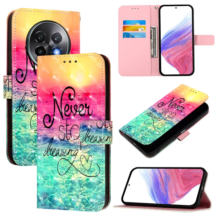 3D Painting Horizontal Flip Leather Phone Case, For Realme 14 Pro 5G, For Realme GT7 Pro 5G, For Realme C63 5G Global, For Realme Note 60 4G Global, For Realme 13+ 5G Global, For Realme 13 Pro 5G / 13 Pro+ 5G