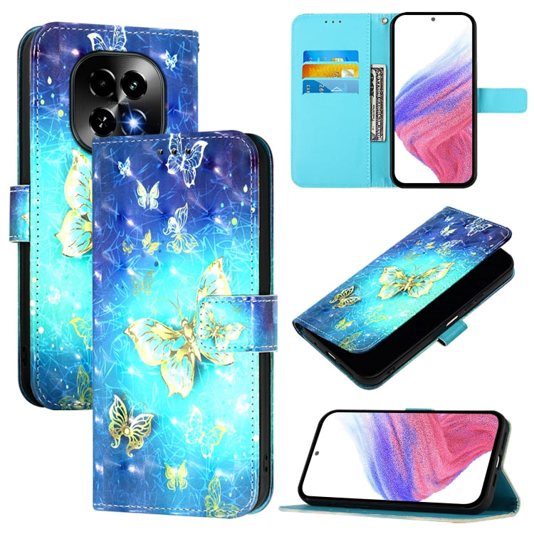 3D Painting Horizontal Flip Leather Phone Case, For Realme 14 Pro 5G, For Realme GT7 Pro 5G, For Realme C63 5G Global, For Realme Note 60 4G Global, For Realme 13+ 5G Global, For Realme 13 Pro 5G / 13 Pro+ 5G
