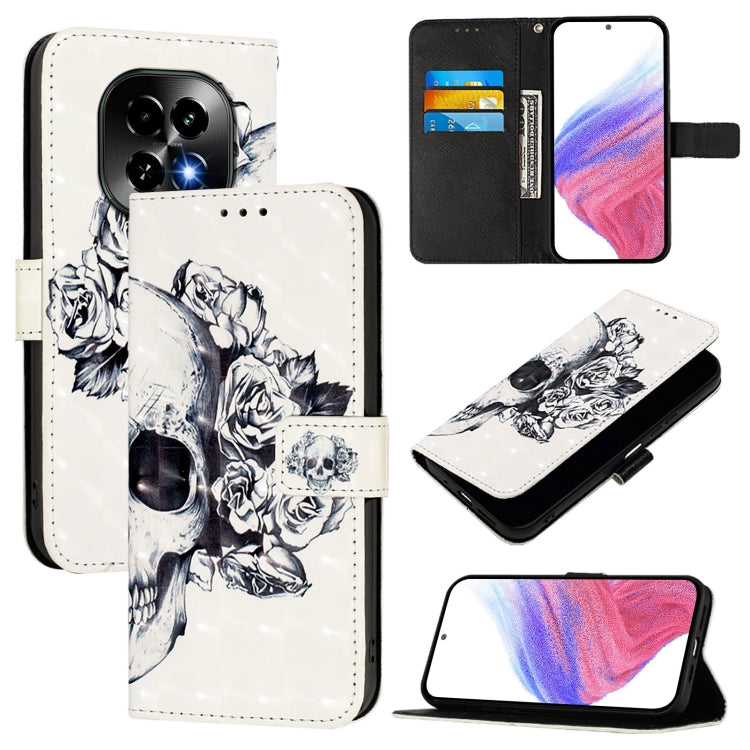 3D Painting Horizontal Flip Leather Phone Case, For Realme 14 Pro 5G, For Realme GT7 Pro 5G, For Realme C63 5G Global, For Realme Note 60 4G Global, For Realme 13+ 5G Global, For Realme 13 Pro 5G / 13 Pro+ 5G