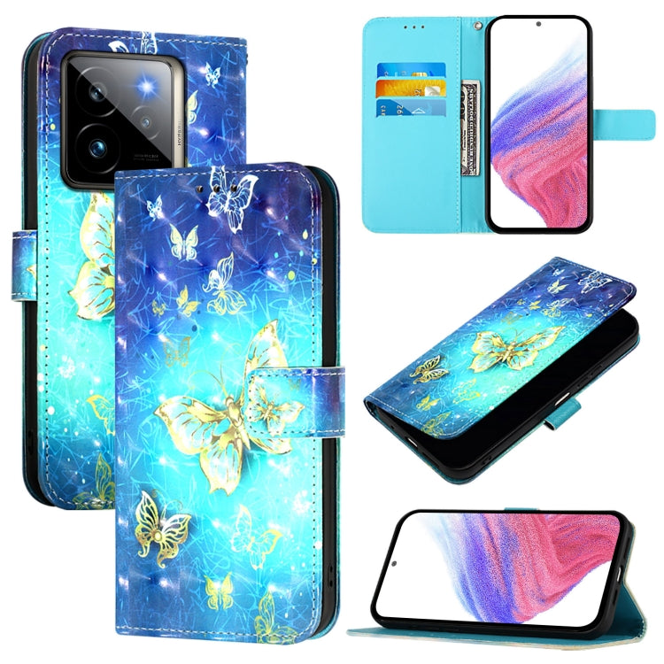 3D Painting Horizontal Flip Leather Phone Case, For Realme 14 Pro 5G, For Realme GT7 Pro 5G, For Realme C63 5G Global, For Realme Note 60 4G Global, For Realme 13+ 5G Global, For Realme 13 Pro 5G / 13 Pro+ 5G
