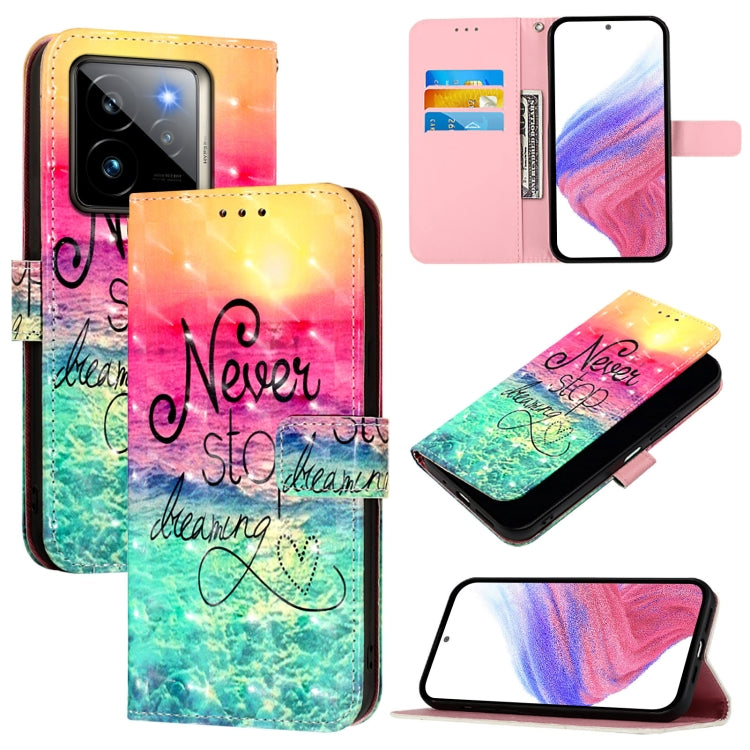 3D Painting Horizontal Flip Leather Phone Case, For Realme 14 Pro 5G, For Realme GT7 Pro 5G, For Realme C63 5G Global, For Realme Note 60 4G Global, For Realme 13+ 5G Global, For Realme 13 Pro 5G / 13 Pro+ 5G