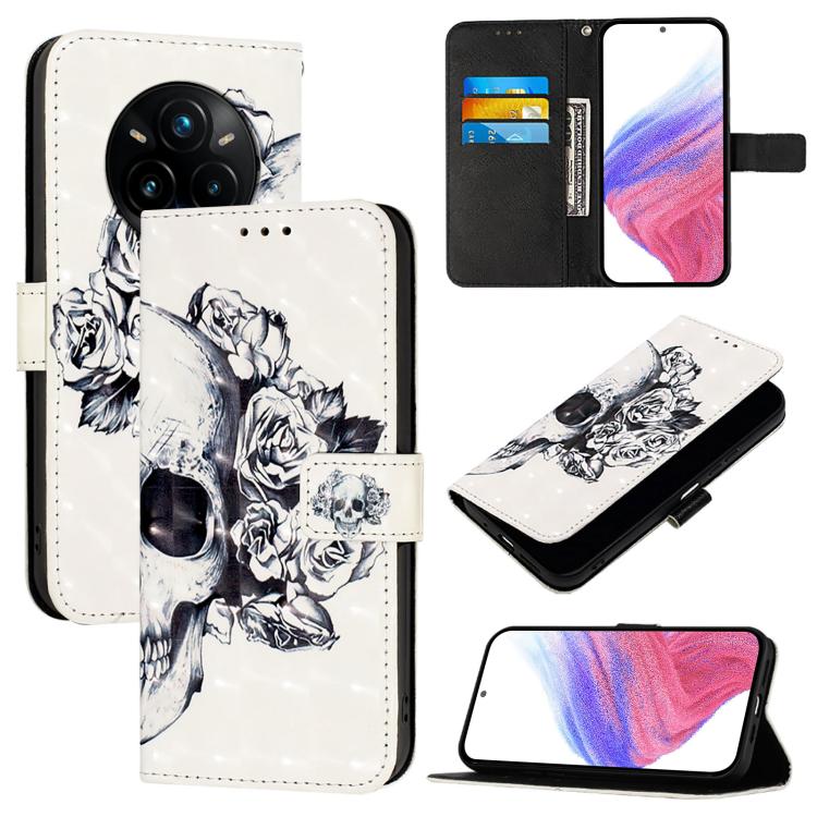 3D Painting Horizontal Flip Leather Phone Case, For Realme 16 Pro+ 5G, For Realme 16 Pro 5G, For Realme C71 4G India / Note 70 4G, For Realme C85 5G / 15x 5G India, For Realme C71 4G Global, For Realme 14 Pro+ 5G