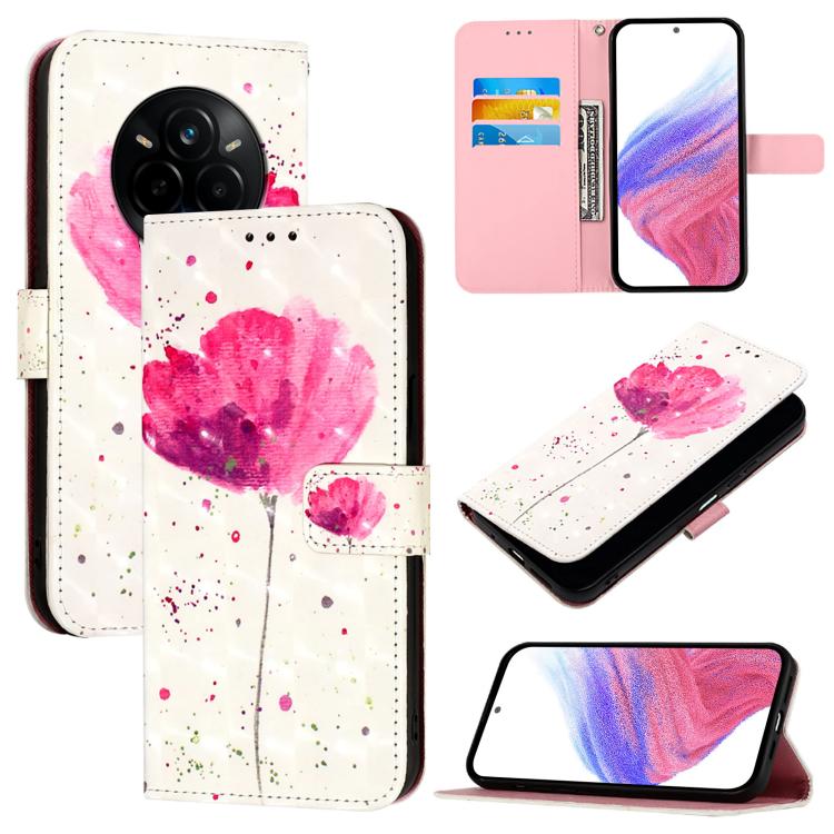 3D Painting Horizontal Flip Leather Phone Case, For Realme 14 Pro 5G, For Realme GT7 Pro 5G, For Realme C63 5G Global, For Realme Note 60 4G Global, For Realme 13+ 5G Global, For Realme 13 Pro 5G / 13 Pro+ 5G