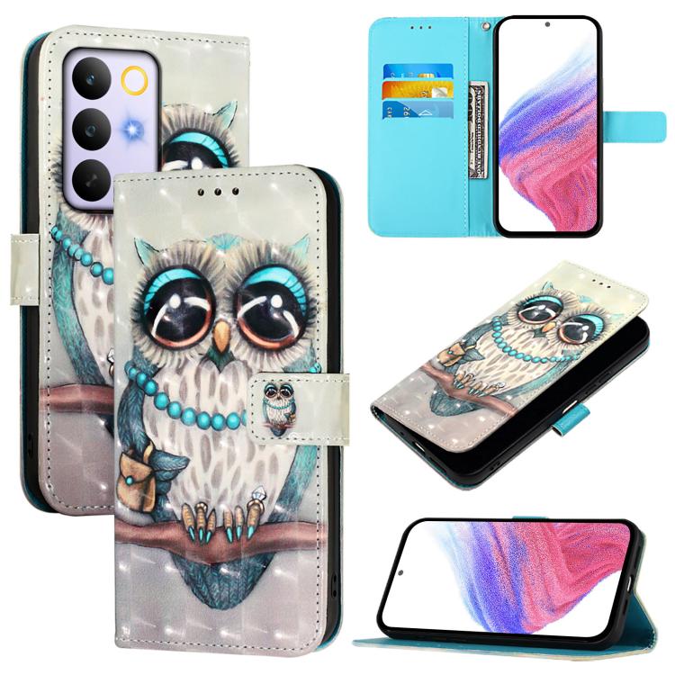 3D Painting Horizontal Flip Leather Phone Case, For Realme 16 Pro+ 5G, For Realme 16 Pro 5G, For Realme C71 4G India / Note 70 4G, For Realme C85 5G / 15x 5G India, For Realme C71 4G Global, For Realme 14 Pro+ 5G
