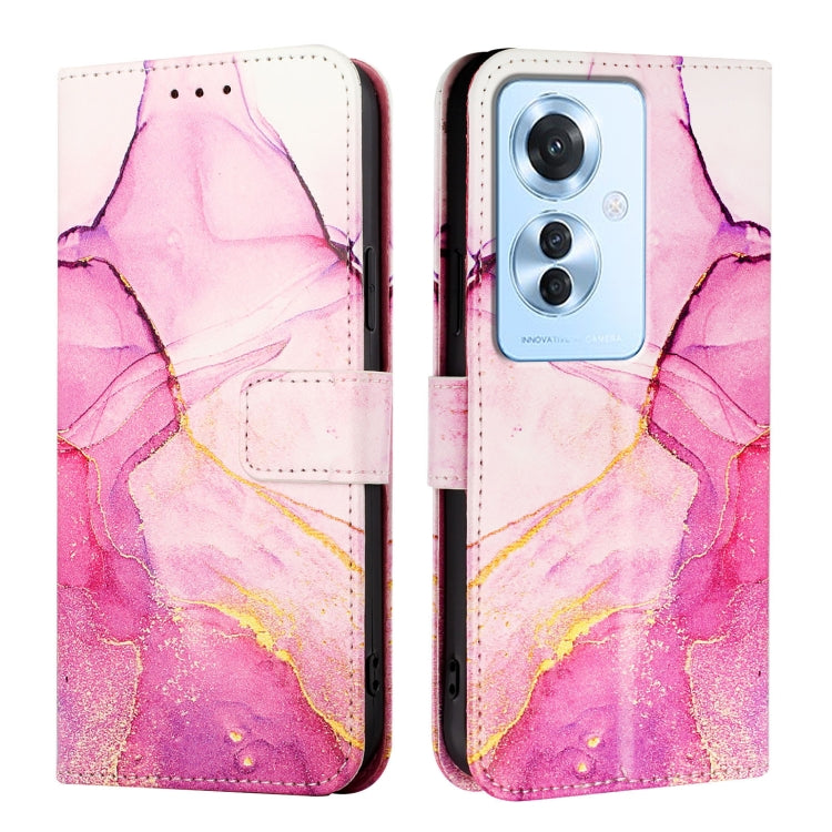 PT003 Marble Pattern Flip Leather Phone Case, For OPPO Reno12 Pro Global, For OPPO Reno12 Global, For OPPO A60 4G Global, For OPPO A2 Pro 5G / A3 Pro 5G, For OPPO A3 Pro 5G Global, For OPPO F25 Pro 5G India, For OPPO Reno 11F 5G Global, For OPPO Find X...