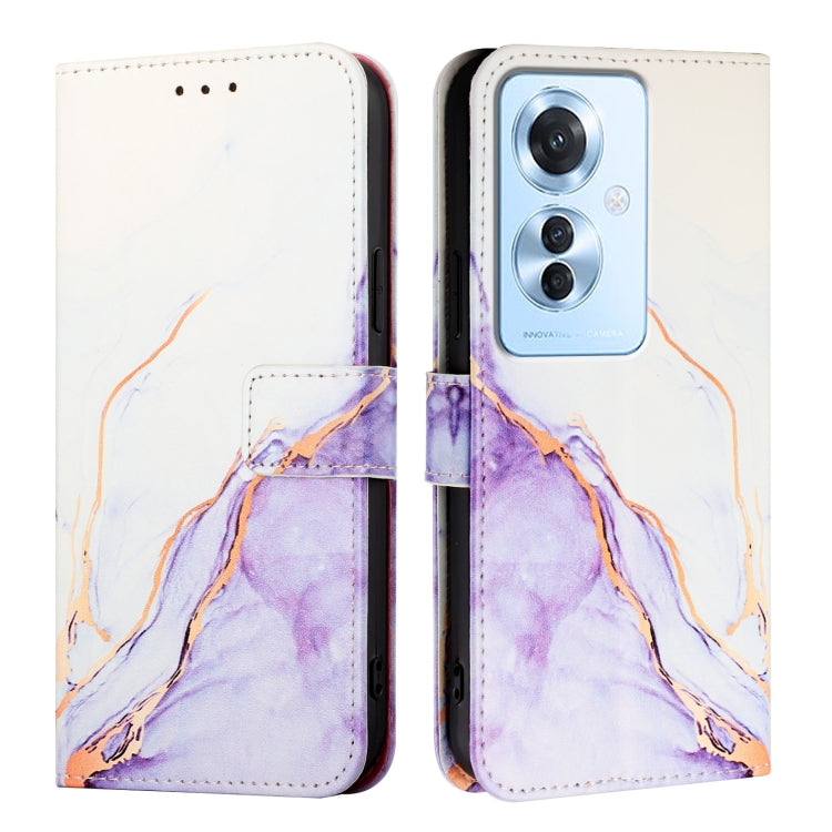 PT003 Marble Pattern Flip Leather Phone Case, For OPPO Reno12 Pro Global, For OPPO Reno12 Global, For OPPO A60 4G Global, For OPPO A2 Pro 5G / A3 Pro 5G, For OPPO A3 Pro 5G Global, For OPPO F25 Pro 5G India, For OPPO Reno 11F 5G Global, For OPPO Find X...