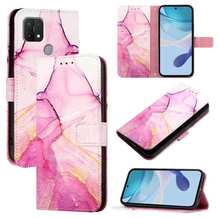 PT003 Marble Pattern Flip Leather Phone Case, For OPPO Reno9 A JP Version, For OPPO A98 5G / F23 5G India, For OPPO A77 5G / A97 5G, For OPPO K10 4G, For OPPO A36 4G / A76 4G / A96 4G, For OPPO A32 2020 4G / A53 2020 4G, For OPPO A53s 4G / A33 2020 4G ...