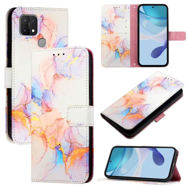 PT003 Marble Pattern Flip Leather Phone Case, For OPPO Reno9 A JP Version, For OPPO A98 5G / F23 5G India, For OPPO A77 5G / A97 5G, For OPPO K10 4G, For OPPO A36 4G / A76 4G / A96 4G, For OPPO A32 2020 4G / A53 2020 4G, For OPPO A53s 4G / A33 2020 4G ...