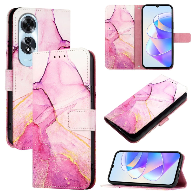 PT003 Marble Pattern Flip Leather Phone Case, For OPPO Reno12 Pro Global, For OPPO Reno12 Global, For OPPO A60 4G Global, For OPPO A2 Pro 5G / A3 Pro 5G, For OPPO A3 Pro 5G Global, For OPPO F25 Pro 5G India, For OPPO Reno 11F 5G Global, For OPPO Find X...