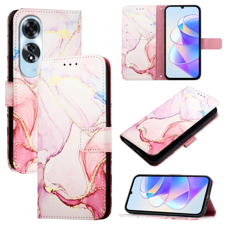 PT003 Marble Pattern Flip Leather Phone Case, For OPPO Reno12 Pro Global, For OPPO Reno12 Global, For OPPO A60 4G Global, For OPPO A2 Pro 5G / A3 Pro 5G, For OPPO A3 Pro 5G Global, For OPPO F25 Pro 5G India, For OPPO Reno 11F 5G Global, For OPPO Find X...