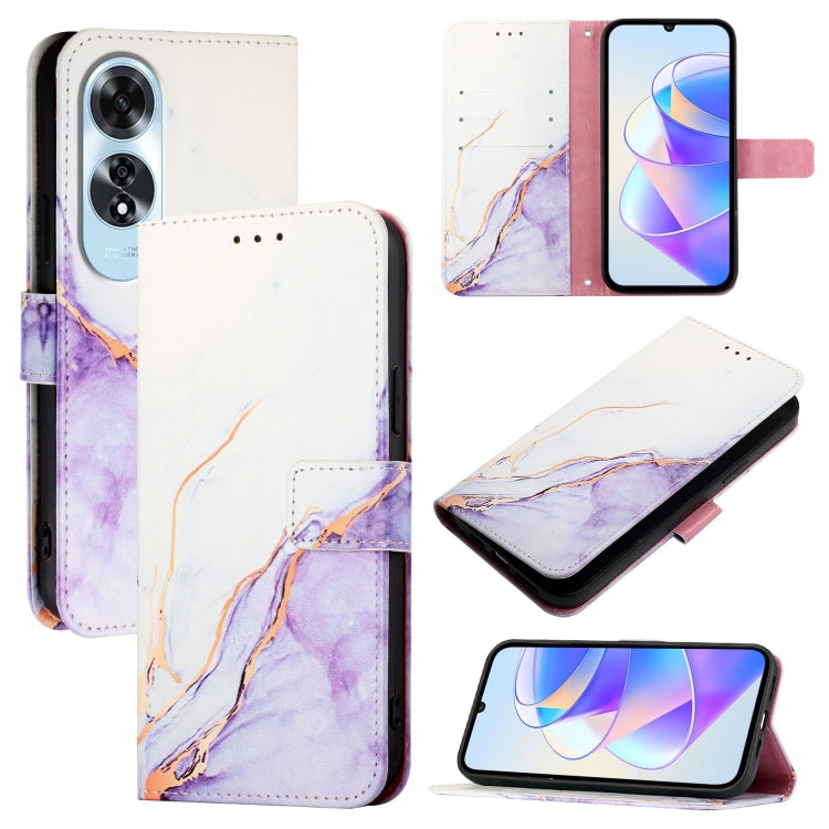 PT003 Marble Pattern Flip Leather Phone Case, For OPPO Reno12 Pro Global, For OPPO Reno12 Global, For OPPO A60 4G Global, For OPPO A2 Pro 5G / A3 Pro 5G, For OPPO A3 Pro 5G Global, For OPPO F25 Pro 5G India, For OPPO Reno 11F 5G Global, For OPPO Find X...