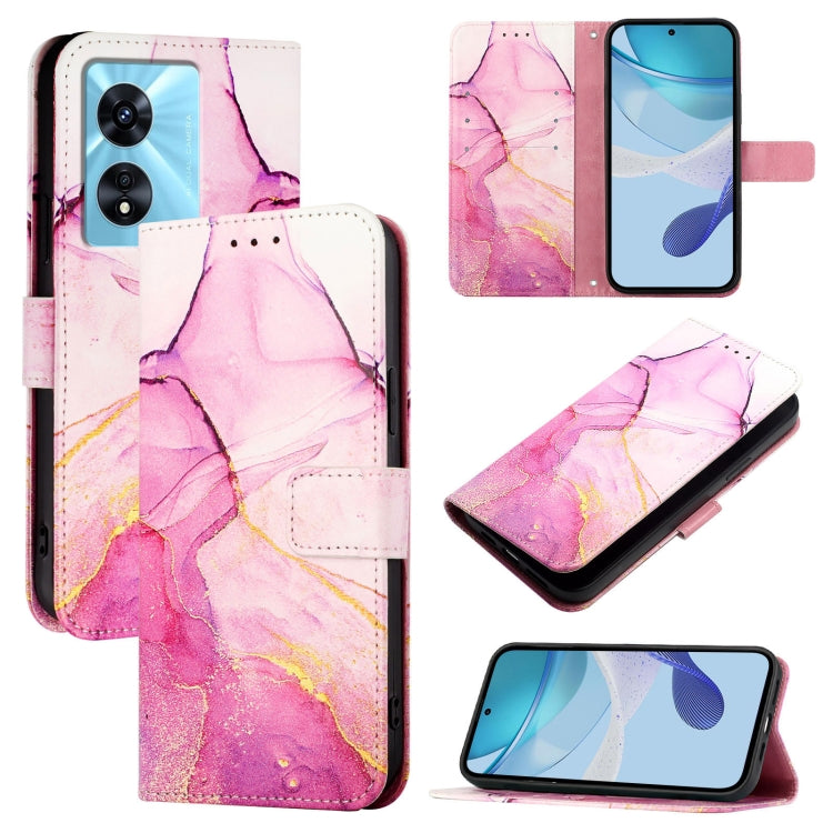 PT003 Marble Pattern Flip Leather Phone Case, For OPPO Reno9 A JP Version, For OPPO A98 5G / F23 5G India, For OPPO A77 5G / A97 5G, For OPPO K10 4G, For OPPO A36 4G / A76 4G / A96 4G, For OPPO A32 2020 4G / A53 2020 4G, For OPPO A53s 4G / A33 2020 4G ...