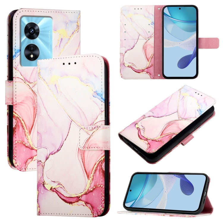 PT003 Marble Pattern Flip Leather Phone Case, For OPPO Reno9 A JP Version, For OPPO A98 5G / F23 5G India, For OPPO A77 5G / A97 5G, For OPPO K10 4G, For OPPO A36 4G / A76 4G / A96 4G, For OPPO A32 2020 4G / A53 2020 4G, For OPPO A53s 4G / A33 2020 4G ...