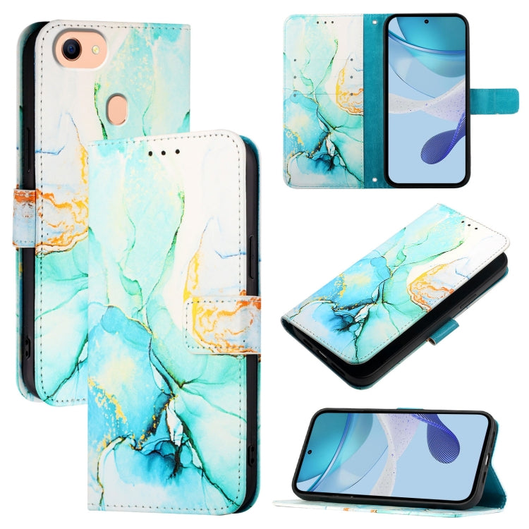 PT003 Marble Pattern Flip Leather Phone Case, For OPPO Reno5 4G / 5G / Find X3 Lite, For OPPO F17 / A73 2020 4G Global, For OPPO A72 / A52 / A92 4G, For OPPO A92s