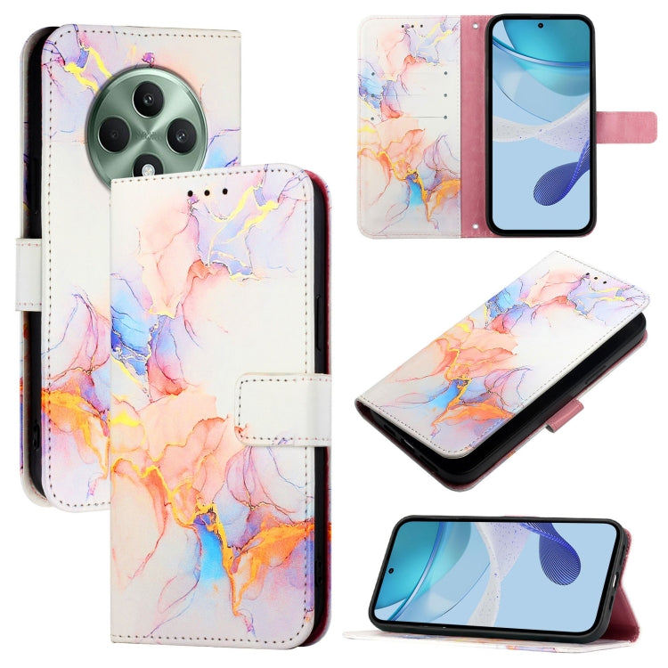 PT003 Marble Pattern Flip Leather Phone Case, For OPPO Reno14 Pro 5G Global, For OPPO Reno14 5G Global, For OPPO A5 Pro 5G Global, For OPPO Reno13 F 5G Global, For OPPO A5 Pro China, For OPPO A80 5G EU Version, For OPPO K12x 5G Global                  ...
