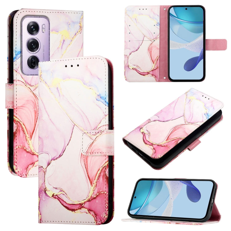 PT003 Marble Pattern Flip Leather Phone Case, For OPPO Reno12 Pro Global, For OPPO Reno12 Global, For OPPO A60 4G Global, For OPPO A2 Pro 5G / A3 Pro 5G, For OPPO A3 Pro 5G Global, For OPPO F25 Pro 5G India, For OPPO Reno 11F 5G Global, For OPPO Find X...