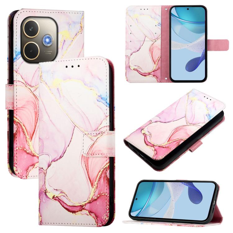 PT003 Marble Pattern Flip Leather Phone Case, For OPPO Reno14 Pro 5G Global, For OPPO Reno14 5G Global, For OPPO A5 Pro 5G Global, For OPPO Reno13 F 5G Global, For OPPO A5 Pro China, For OPPO A80 5G EU Version, For OPPO K12x 5G Global                  ...