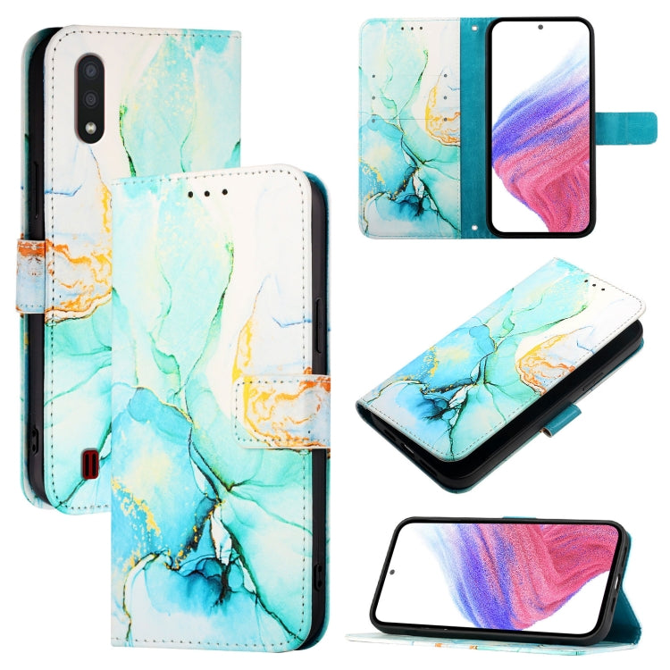 PT003 Marble Pattern Flip Leather Phone Case, For Samsung Galaxy A51 5G, For Samsung Galaxy A71 5G, For Samsung Galaxy A31, For Samsung Galaxy A11 EU, For Samsung Galaxy S20 Ultra, For Samsung Galaxy S20, For Samsung Galaxy S20+, For Samsung Galaxy A21...