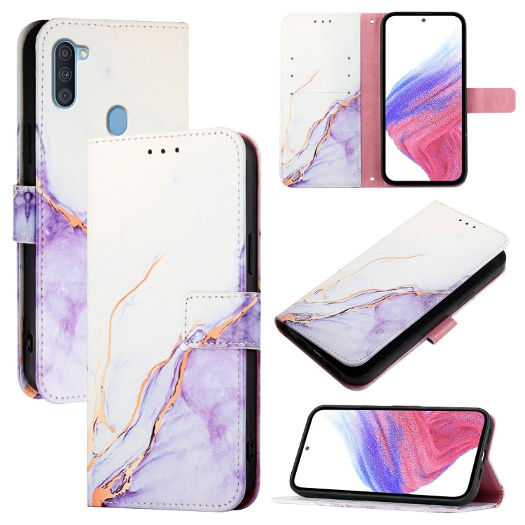 PT003 Marble Pattern Flip Leather Phone Case, For Samsung Galaxy A51 5G, For Samsung Galaxy A71 5G, For Samsung Galaxy A31, For Samsung Galaxy A11 EU, For Samsung Galaxy S20 Ultra, For Samsung Galaxy S20, For Samsung Galaxy S20+, For Samsung Galaxy A21...