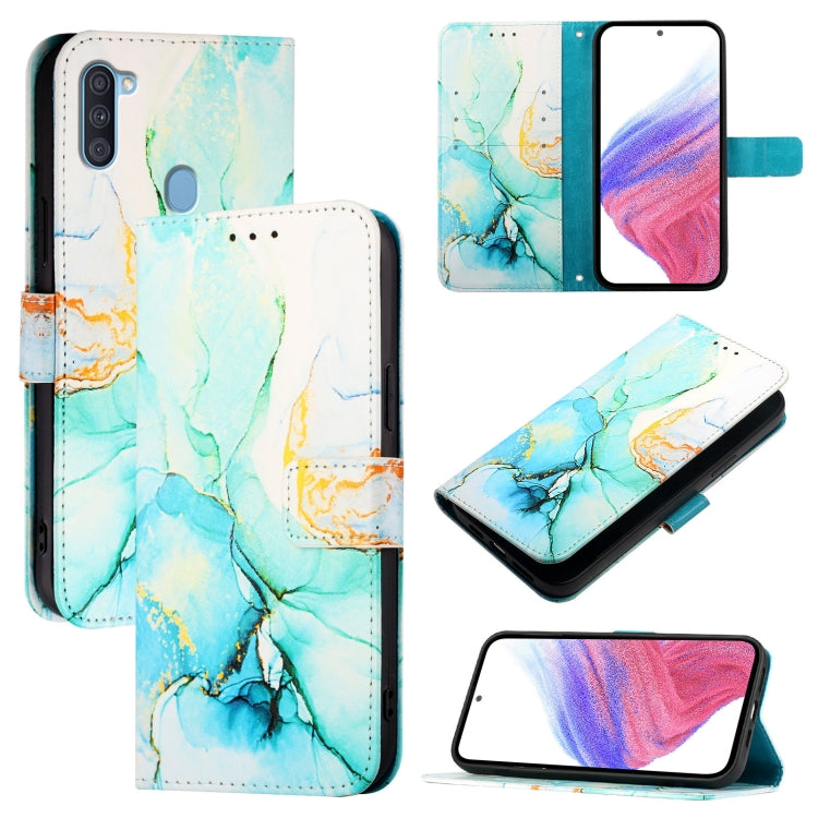PT003 Marble Pattern Flip Leather Phone Case, For Samsung Galaxy A51 5G, For Samsung Galaxy A71 5G, For Samsung Galaxy A31, For Samsung Galaxy A11 EU, For Samsung Galaxy S20 Ultra, For Samsung Galaxy S20, For Samsung Galaxy S20+, For Samsung Galaxy A21...