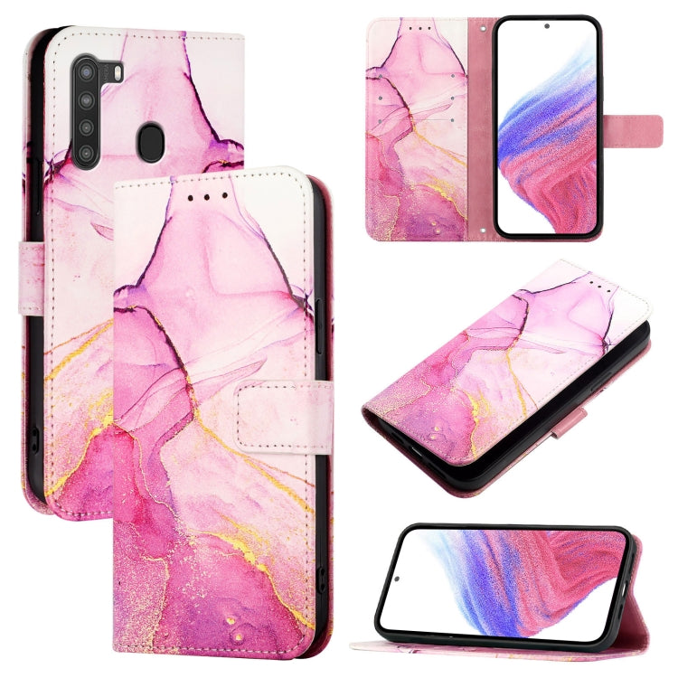 PT003 Marble Pattern Flip Leather Phone Case, For Samsung Galaxy A51 5G, For Samsung Galaxy A71 5G, For Samsung Galaxy A31, For Samsung Galaxy A11 EU, For Samsung Galaxy S20 Ultra, For Samsung Galaxy S20, For Samsung Galaxy S20+, For Samsung Galaxy A21...