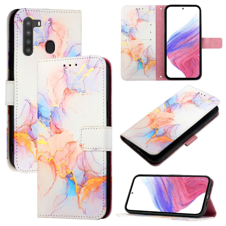 PT003 Marble Pattern Flip Leather Phone Case, For Samsung Galaxy A51 5G, For Samsung Galaxy A71 5G, For Samsung Galaxy A31, For Samsung Galaxy A11 EU, For Samsung Galaxy S20 Ultra, For Samsung Galaxy S20, For Samsung Galaxy S20+, For Samsung Galaxy A21...