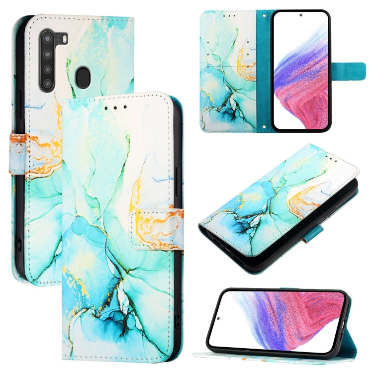 PT003 Marble Pattern Flip Leather Phone Case, For Samsung Galaxy A51 5G, For Samsung Galaxy A71 5G, For Samsung Galaxy A31, For Samsung Galaxy A11 EU, For Samsung Galaxy S20 Ultra, For Samsung Galaxy S20, For Samsung Galaxy S20+, For Samsung Galaxy A21...
