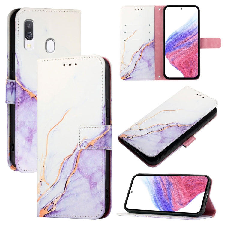 PT003 Marble Pattern Flip Leather Phone Case, For Samsung Samsung Galaxy Note10, For Samsung Galaxy Note10+, For Samsung Galaxy A20e / A10e, For Samsung Galaxy A40, For Samsung Galaxy Xcover 4 / 4s, For Samsung Galaxy S10e, For Samsung Galaxy S10+     ...
