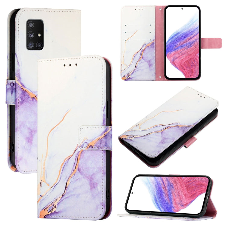 PT003 Marble Pattern Flip Leather Phone Case, For Samsung Galaxy A51 5G, For Samsung Galaxy A71 5G, For Samsung Galaxy A31, For Samsung Galaxy A11 EU, For Samsung Galaxy S20 Ultra, For Samsung Galaxy S20, For Samsung Galaxy S20+, For Samsung Galaxy A21...