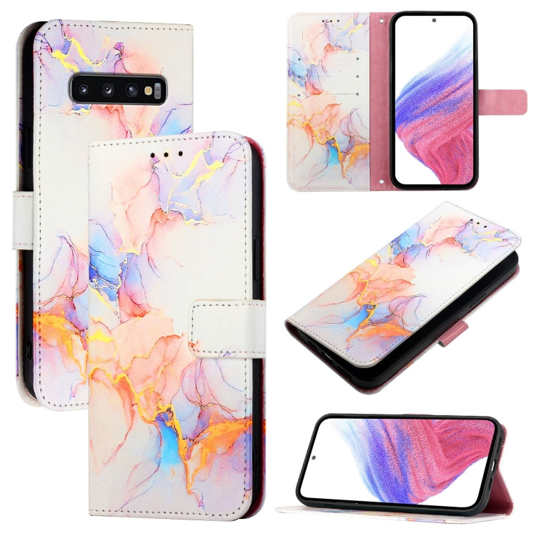 PT003 Marble Pattern Flip Leather Phone Case, For Samsung Samsung Galaxy Note10, For Samsung Galaxy Note10+, For Samsung Galaxy A20e / A10e, For Samsung Galaxy A40, For Samsung Galaxy Xcover 4 / 4s, For Samsung Galaxy S10e, For Samsung Galaxy S10+     ...