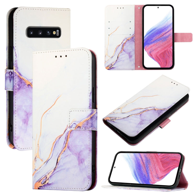 PT003 Marble Pattern Flip Leather Phone Case, For Samsung Samsung Galaxy Note10, For Samsung Galaxy Note10+, For Samsung Galaxy A20e / A10e, For Samsung Galaxy A40, For Samsung Galaxy Xcover 4 / 4s, For Samsung Galaxy S10e, For Samsung Galaxy S10+     ...