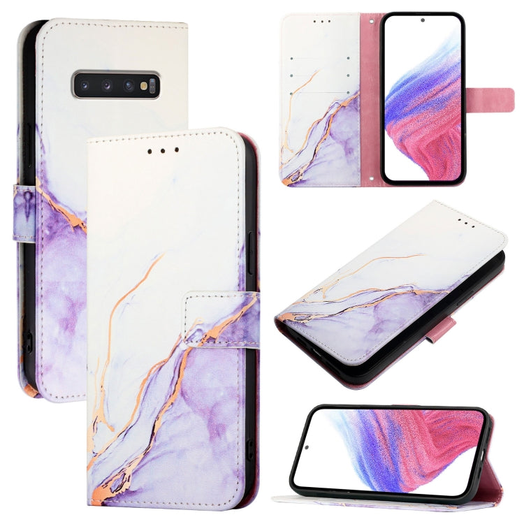 PT003 Marble Pattern Flip Leather Phone Case, For Samsung Samsung Galaxy Note10, For Samsung Galaxy Note10+, For Samsung Galaxy A20e / A10e, For Samsung Galaxy A40, For Samsung Galaxy Xcover 4 / 4s, For Samsung Galaxy S10e, For Samsung Galaxy S10+     ...