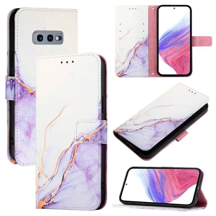 PT003 Marble Pattern Flip Leather Phone Case, For Samsung Samsung Galaxy Note10, For Samsung Galaxy Note10+, For Samsung Galaxy A20e / A10e, For Samsung Galaxy A40, For Samsung Galaxy Xcover 4 / 4s, For Samsung Galaxy S10e, For Samsung Galaxy S10+     ...