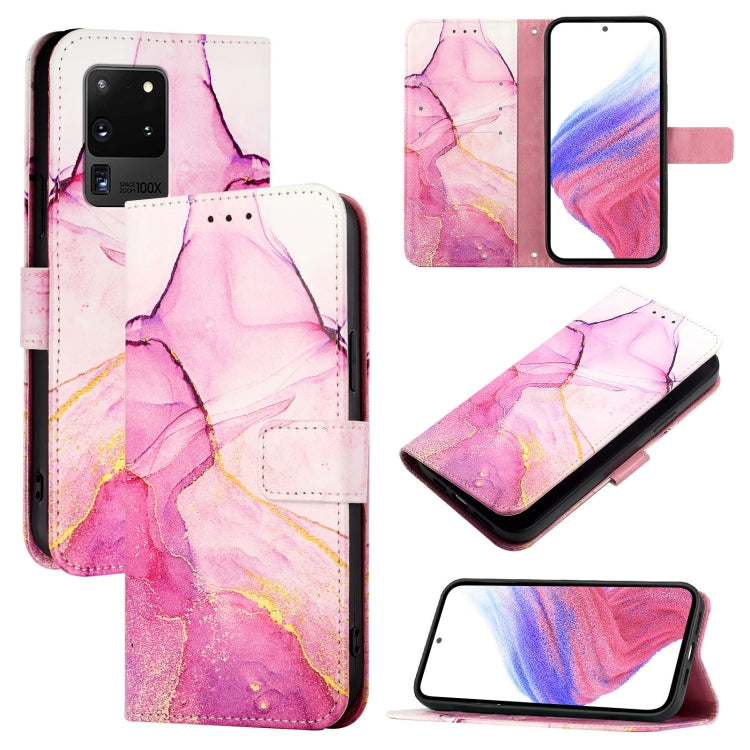 PT003 Marble Pattern Flip Leather Phone Case, For Samsung Galaxy A51 5G, For Samsung Galaxy A71 5G, For Samsung Galaxy A31, For Samsung Galaxy A11 EU, For Samsung Galaxy S20 Ultra, For Samsung Galaxy S20, For Samsung Galaxy S20+, For Samsung Galaxy A21...