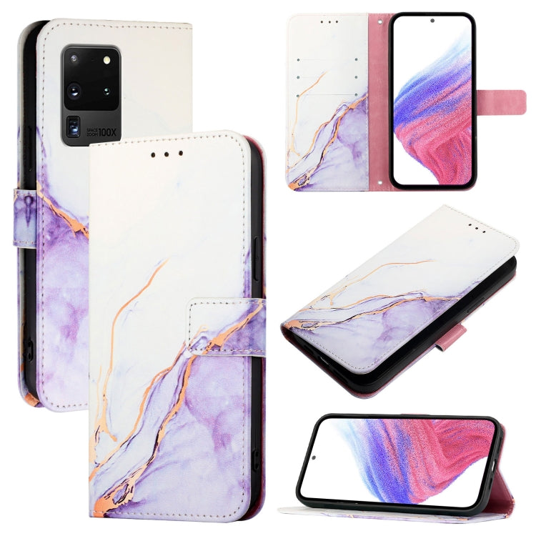 PT003 Marble Pattern Flip Leather Phone Case, For Samsung Galaxy A51 5G, For Samsung Galaxy A71 5G, For Samsung Galaxy A31, For Samsung Galaxy A11 EU, For Samsung Galaxy S20 Ultra, For Samsung Galaxy S20, For Samsung Galaxy S20+, For Samsung Galaxy A21...