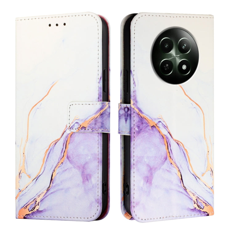 PT003 Marble Pattern Flip Leather Phone Case, For Realme 14 Pro+ 5G, For Realme 14 Pro 5G, For Realme GT 7 Pro, For Realme 13 Pro 5G / 13 Pro+ 5G, For Realme GT 6 5G Global, For Realme GT 6T 5G Global, For Realme 12+ 5G Global / Narzo 70 Pro India     ...