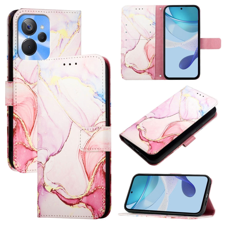 PT003 Marble Pattern Flip Leather Phone Case, For Realme C33 2022 / 2023 Global, For Realme 10T / 10s /  9i 5G India, For Realme GT3 5G / GT Neo 5 240W, For Realme C30 4G / Narzo 50i Prime / C30s, For Realme GT Neo 3T, For Realme Narzo 50 5G / Realme V...