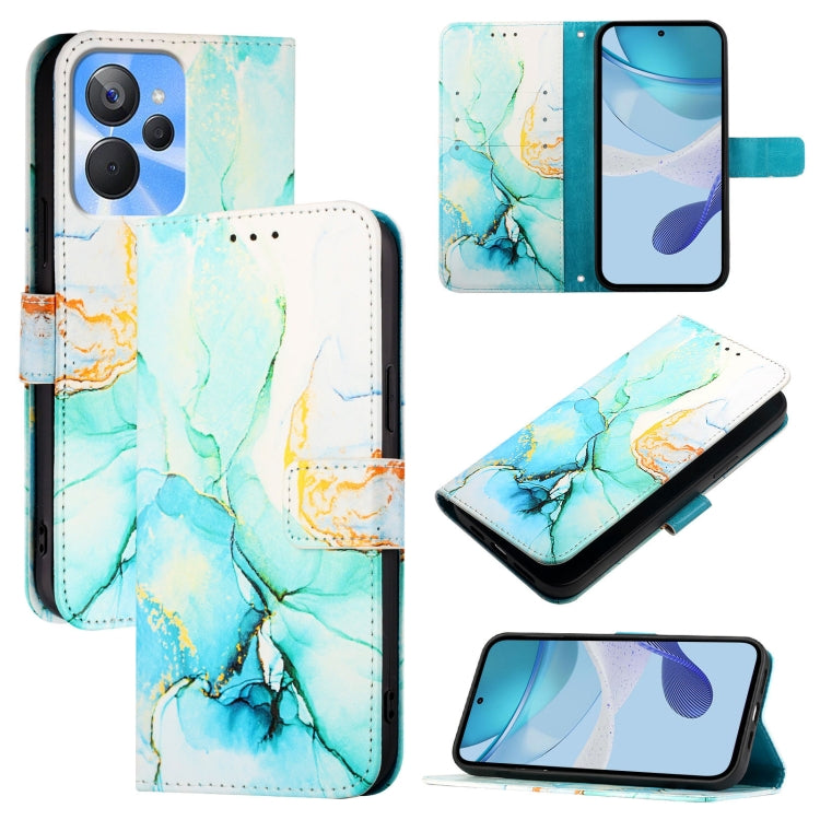 PT003 Marble Pattern Flip Leather Phone Case, For Realme C33 2022 / 2023 Global, For Realme 10T / 10s /  9i 5G India, For Realme GT3 5G / GT Neo 5 240W, For Realme C30 4G / Narzo 50i Prime / C30s, For Realme GT Neo 3T, For Realme Narzo 50 5G / Realme V...