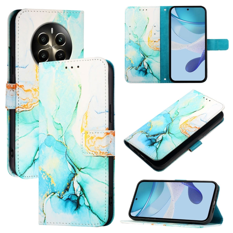 PT003 Marble Pattern Flip Leather Phone Case, For Realme 14 Pro+ 5G, For Realme 14 Pro 5G, For Realme GT 7 Pro, For Realme 13 Pro 5G / 13 Pro+ 5G, For Realme GT 6 5G Global, For Realme GT 6T 5G Global, For Realme 12+ 5G Global / Narzo 70 Pro India     ...