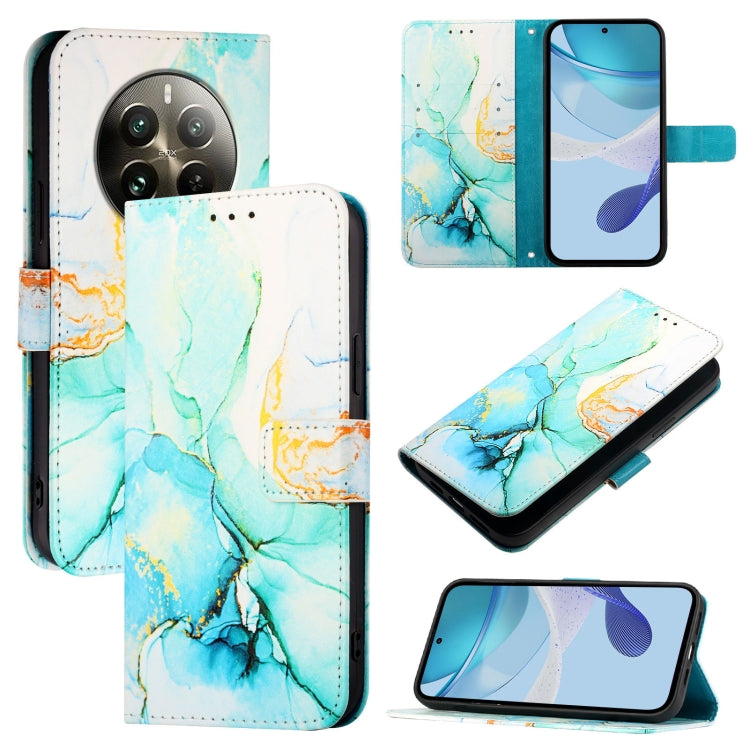 PT003 Marble Pattern Flip Leather Phone Case, For Realme C53 4G / Narzo N53 4G Global, For Realme 12 Pro / 12 Pro+ 5G Global, For Realme C67 4G Global, For Realme C67 5G India / Narzo 60x 5G Global, For Realme 11 4G Global                              ...