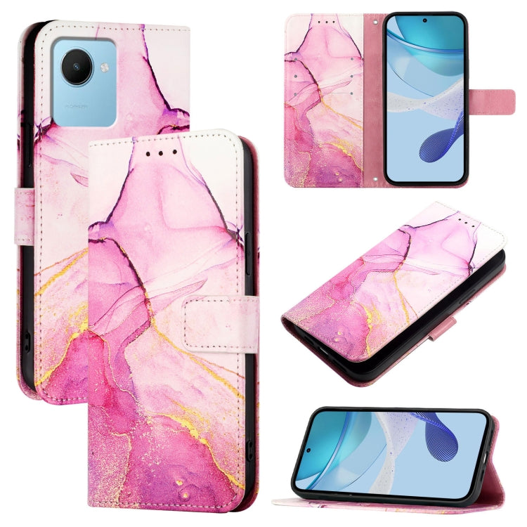 PT003 Marble Pattern Flip Leather Phone Case, For Realme C33 2022 / 2023 Global, For Realme 10T / 10s /  9i 5G India, For Realme GT3 5G / GT Neo 5 240W, For Realme C30 4G / Narzo 50i Prime / C30s, For Realme GT Neo 3T, For Realme Narzo 50 5G / Realme V...