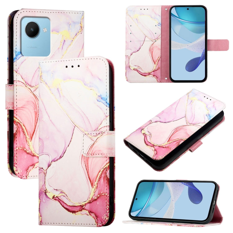 PT003 Marble Pattern Flip Leather Phone Case, For Realme C33 2022 / 2023 Global, For Realme 10T / 10s /  9i 5G India, For Realme GT3 5G / GT Neo 5 240W, For Realme C30 4G / Narzo 50i Prime / C30s, For Realme GT Neo 3T, For Realme Narzo 50 5G / Realme V...