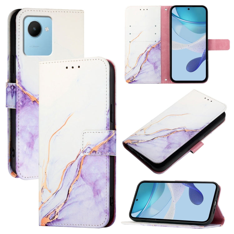 PT003 Marble Pattern Flip Leather Phone Case, For Realme C33 2022 / 2023 Global, For Realme 10T / 10s /  9i 5G India, For Realme GT3 5G / GT Neo 5 240W, For Realme C30 4G / Narzo 50i Prime / C30s, For Realme GT Neo 3T, For Realme Narzo 50 5G / Realme V...
