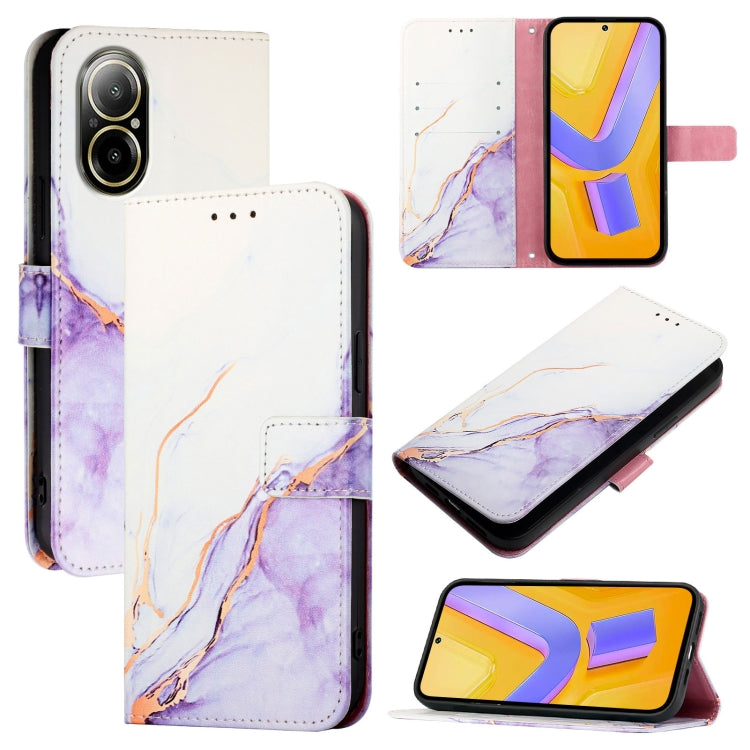 PT003 Marble Pattern Flip Leather Phone Case, For Realme C53 4G / Narzo N53 4G Global, For Realme 12 Pro / 12 Pro+ 5G Global, For Realme C67 4G Global, For Realme C67 5G India / Narzo 60x 5G Global, For Realme 11 4G Global                              ...