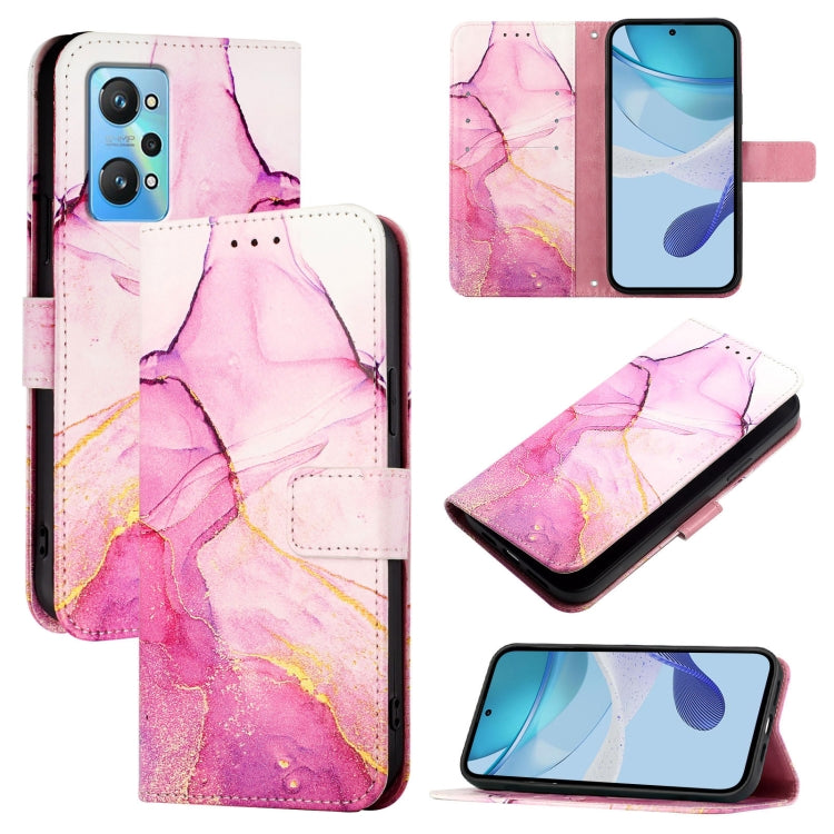 PT003 Marble Pattern Flip Leather Phone Case, For Realme C33 2022 / 2023 Global, For Realme 10T / 10s /  9i 5G India, For Realme GT3 5G / GT Neo 5 240W, For Realme C30 4G / Narzo 50i Prime / C30s, For Realme GT Neo 3T, For Realme Narzo 50 5G / Realme V...
